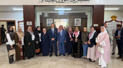 مستشار جلالة الملك لشؤون العشائر يلتقي فريق “كلنا خلف القائد”