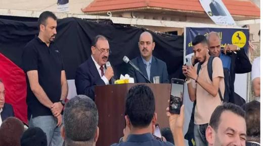 بحضور جماهيري مهيب ومزلزل .. المحامي الدكتور حسين الرحامنة يفتتح مقره الانتخابي