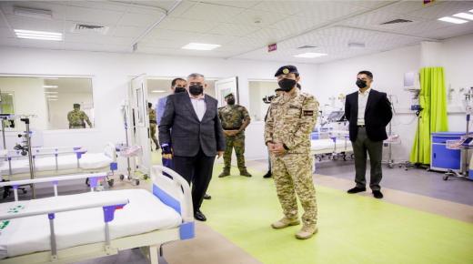 ولي العهد يفتتح مستشفى معان الميداني المخصص لكورونا – بالصور