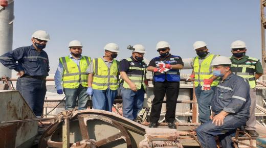 “البوتاس العربية” تنهي بنجاح أعمال الصيانة الرئيسية على مصنع البلورة الباردة الأول في غور الصافي