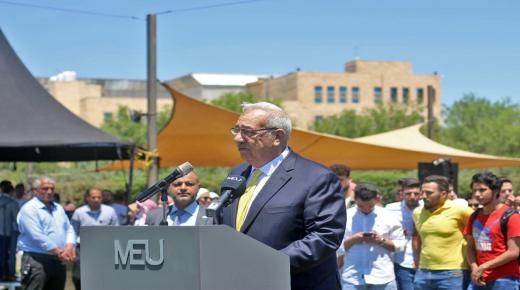 حفلٌ مهيب لجامعة الشرق الأوسط بذكرى الاستقلال – صور