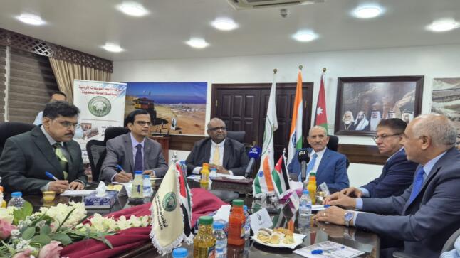 «الفوسفات» و«كورومانديل» الهندية تبحثان اليوم التوسع الاستراتيجي وتوريد 300 ألف طن من حامض الفوسفوريك سنويًا