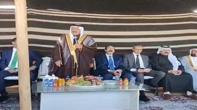 مستشار جلالة الملك لشؤون العشائر يزور قبيلة العجارمة