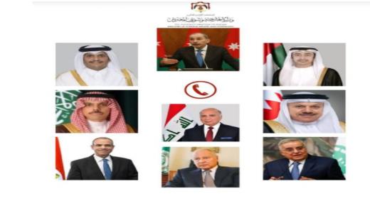 وزير الخارجية يبحث مع عدد من نظرائه هاتفيا تطورات الأوضاع في سوريا