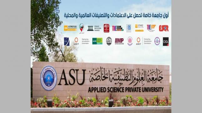 مشاريع طلبة الهندسة بجامعة العلوم التطبيقية تُدرج ضمن أفضل مشاريع التخرج في العالم…