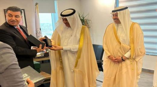 وزير البيئة والمياه والزراعة السعودي يلتقي وزير الزراعة الأردني المهندس خالد حنيفات