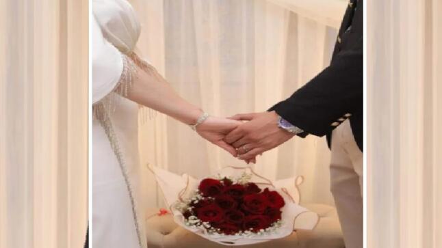 خطوبة نبيه محمود معيوف عليان على الدكتورة نانسي الرمحي