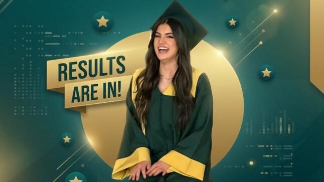 رينا رامي هلسه مبارك النجاح في شهادة الثانوية البريطانية بمعدل 90.3