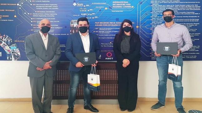 جامعة الأميرة سميّة للتكنولوجيا تكرّم خريجيّها  الحاصلين على شهادة المحاسب القانوني الأمريكي المعتمد CPA