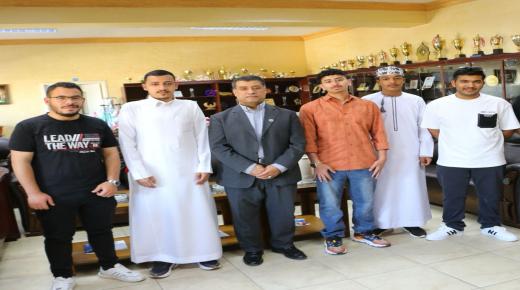 جامعة الزرقاء تشارك في لقاء رياضي ودي مع جامعة الأعمال والتكنولوجيا السعودية