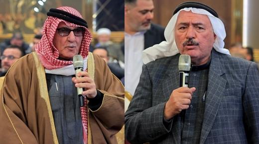 آل العجوري وآل البياري انسباء .. الشيخ عبد الله الشاويش طلب والحاج خالد عايد القريوتي. اعطى