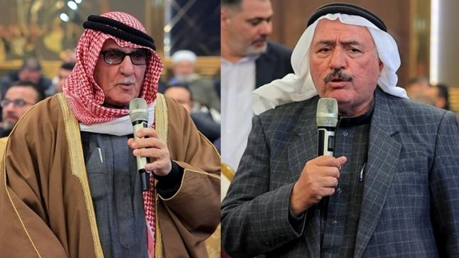 آل العجوري وآل البياري انسباء .. الشيخ عبد الله الشاويش طلب والحاج خالد عايد القريوتي. اعطى