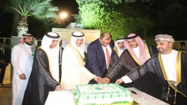 السفير السديري ‏احتفلنا اليوم مع اشقائنا في الاردن بمناسبة ‎العيد الوطني السعودي٩١