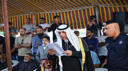 عطوة اعتراف في شفا بدران على خلفية مقتل المغدور عبدالله احمد عبدالله ابوريا