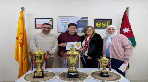المدارس العالمية تحصد المركز الثاني على مستوى الشرق الأوسط في أولمبياد كرة القدم للروبوتات (RFO)