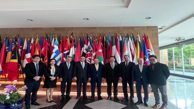 برئاسة الشخاترة عودة الوفد التجاري للمواد الغذائية من تايلاند بعد حضور معرض تايفكس.. صور