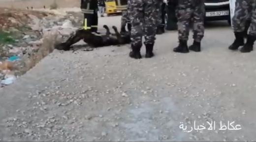 عاجل … مواطن يحرق نفسه بالشارع العام بمنطقة ماركا – صور وفيديو
