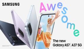 سامسونج تكشف عن جهازي Galaxy A57 5G وGalaxy A37 5G الجديدين لتوفّر مزايا متقدمة بأسعار متميّزة