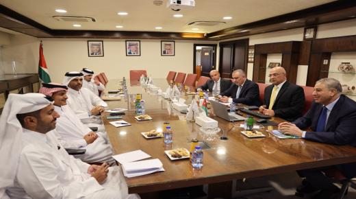 وفد قطري برئاسة رئيس استثمارات آسيا وأفريقيا في جهاز قطر يزور “البوتاس العربية”