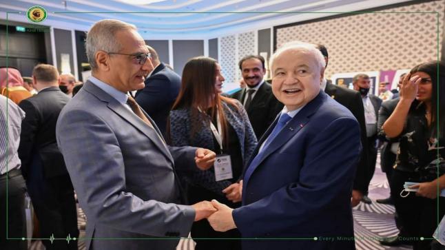 مستشفى الكندي ممثلا بمعالي الدكتور علي حياصات وزير الصحة الأسبق يشارك ب مؤتمر السياحة الاستشفائية السادس
