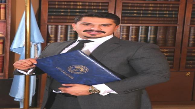 سامي الشريم يهنئ نجله الأصغر المهندس ليث الشريم