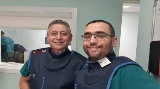 حماة القلب .. الدكتور العالمي ايمن حمدان والطبيب البارع يحيى شهوان .. لكما الشكر