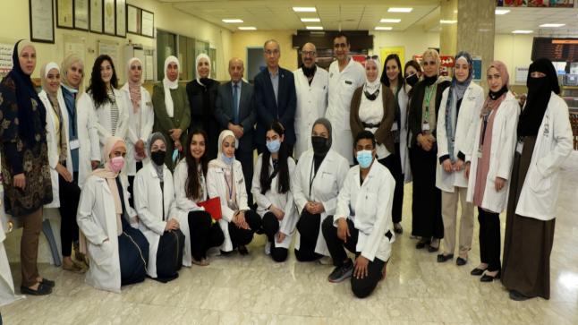 حملة توعويّة حول استخدام الأدوية خلال شهر رمضان المبارك في مستشفى الجامعة الأردنية