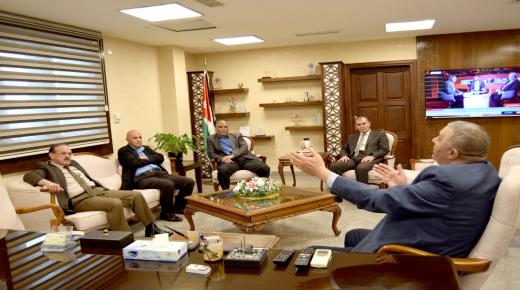 بحث التعاون بين مؤسسة التدريب المهني وجامعة مؤتة