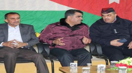 محافظ الكرك يرعى مباراة نادي القطرانة ونادي الشهابية