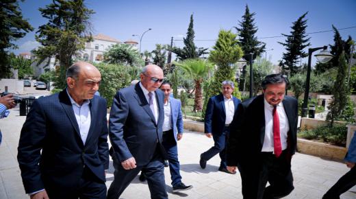 رئيس مجلس الاعيان يزور نقابة المقاولين مهنئا بانتخابات مجلسها الجديد