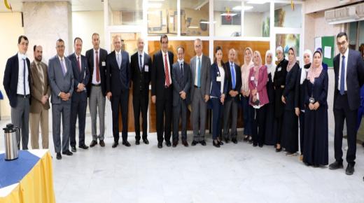 (1448) حالة مرضية راجعت طوارئ مستشفى الجامعة الأردنية وأسرة المستشفى تتبادل التهاني بعيد الفطر السعيد