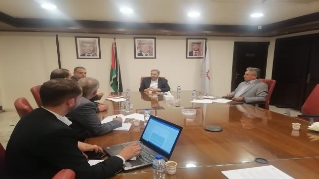 “البوتاس العربية” تبحث سبل التعاون المشترك مع مؤسسة التدريب المهني