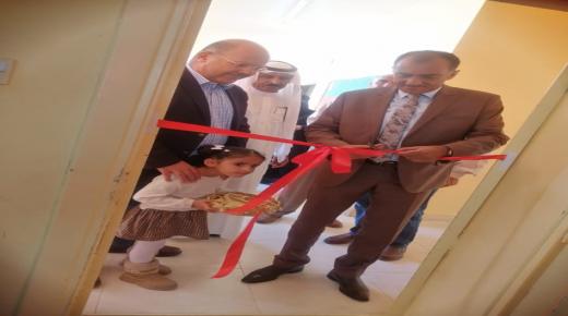 متصرف لواء القطرانه الدكتور توفيق الشوابكه يفتتح بازار خيري