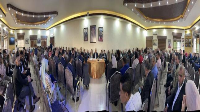 أعضاء حزب الميثاق الوطني في محافظة الزرقاء ينتخبون ممثليهم في المجلس المركزي