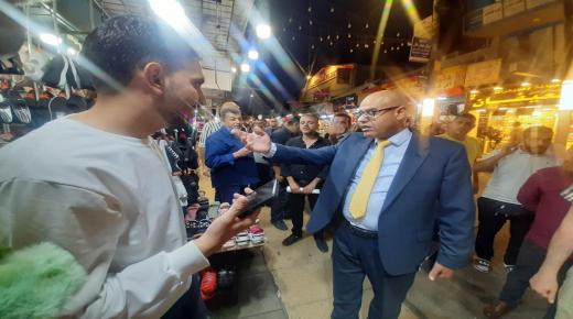 محافظ الزرقاء يشكل لجنة دائمة لتنظيم الاسواق التجارية