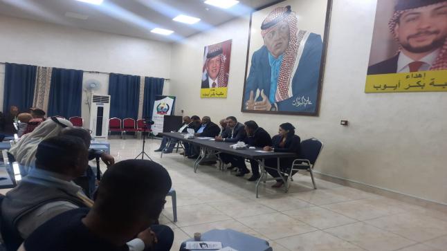 إرادة تحت التّأسيس يلتقي القيادات الشّبابيّة، والنّسائيّة، ووجهاء، ومتقاعدين بغور المزرعة والصّافي