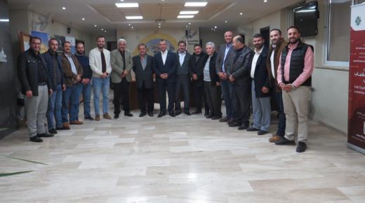 مجلس الشعبة الكهربائية يبحث سبل التعاون مع فرع البلقاء