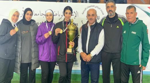 فريق من التطبيقية يحقق المركز الأول في بطولة الريشة للجامعات الأردنية