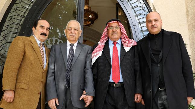 العيسوي يلتقي وفد من عشيرة الحنيطي برئاسة الوجيه عواد محمد زيدان الحنيطي