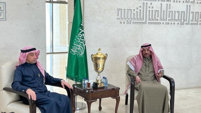سفير خادم الحرمين الشريفين لدى الأردن يستقبل رئيس الاتحادين السعودي والعربي لكرة اليد