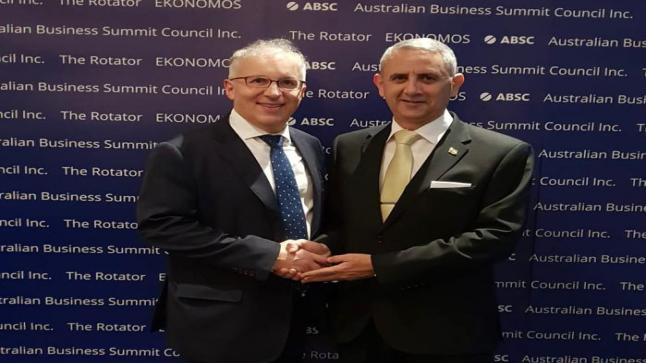 مجلس الأعمال الاسترالي يكرم السفير كريشان