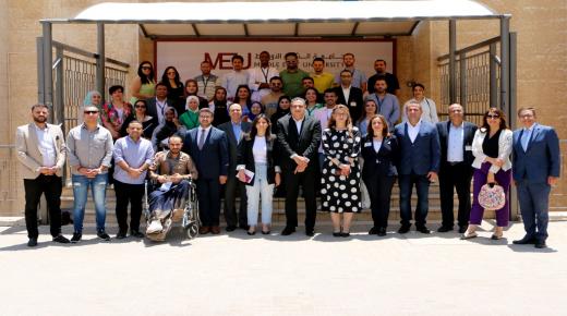 34 صحافيًا وصحافية من 15 دولة عربية في ” جامعة الشرق الأوسط