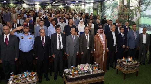 العيسوي يرعى الإحتفال الوطني الذي نظمته بلدية المزار الشمالي بمحافظة اربد ” نفرح بالحسين