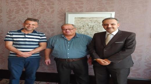 مدير مهرجان جرش يلتقي رئيسي “الكتاب” و”التشكيليين”