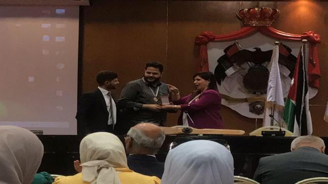 مشروع AGI للتجارة الإلكترونية للمهندس أنس زكريا يحصد ضمن مؤتمر الشباب الأردني المغترب أفضل المشاريع