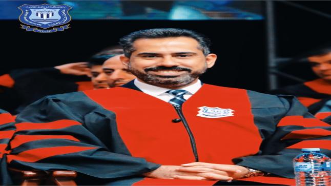 اربيحات يهنيء الدكتور انس راتب السعود تعينه نائباً لرئيس جامعة عمان الأهلية