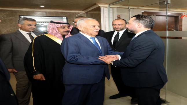 مندوبا عن جلالة الملك العيسوي يعزي عشيرة الصويصات/الفحيص
