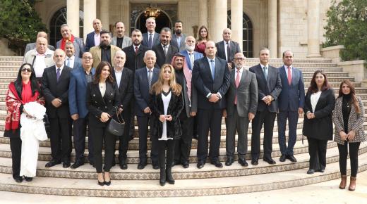 خلال لقائه فعاليات سياسية وإعلامية ومجتمعية .. العيسوي: الأردن سيبقى السند القوي والداعم للأشقاء في فلسطين ولقضيتهم العادلة
