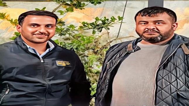 يزن السرحان يهني صديقه محمد المبيضين بالخطوبة