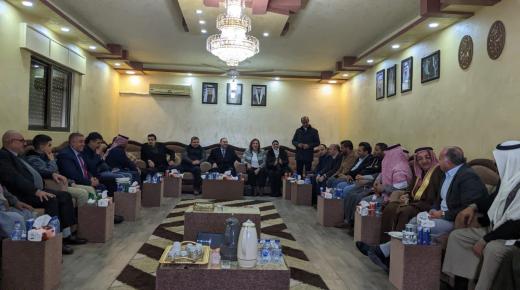 الميثاق الوطني : يعقد لقاء استقطابيا في لواء الحسينية بمحافظة معان